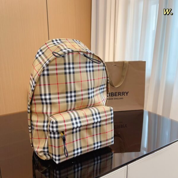 BBR Vintage Check Backpack Beige Check - Backpack