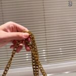 YSL Niki Small Woven Raffia – Borsa