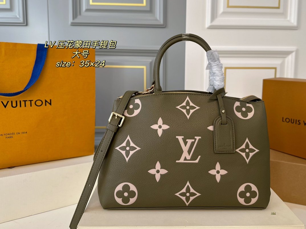 LV Montaigne BB Monogram Empreinte - Bag - Image 4