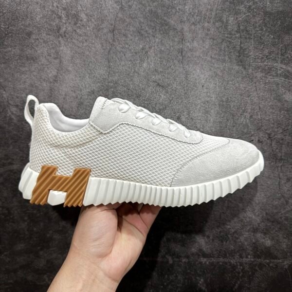 HM Bounce Sneakers White Mesh - Sneakers