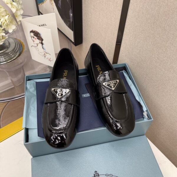 PR Triangle Logo Loafers - Shoes