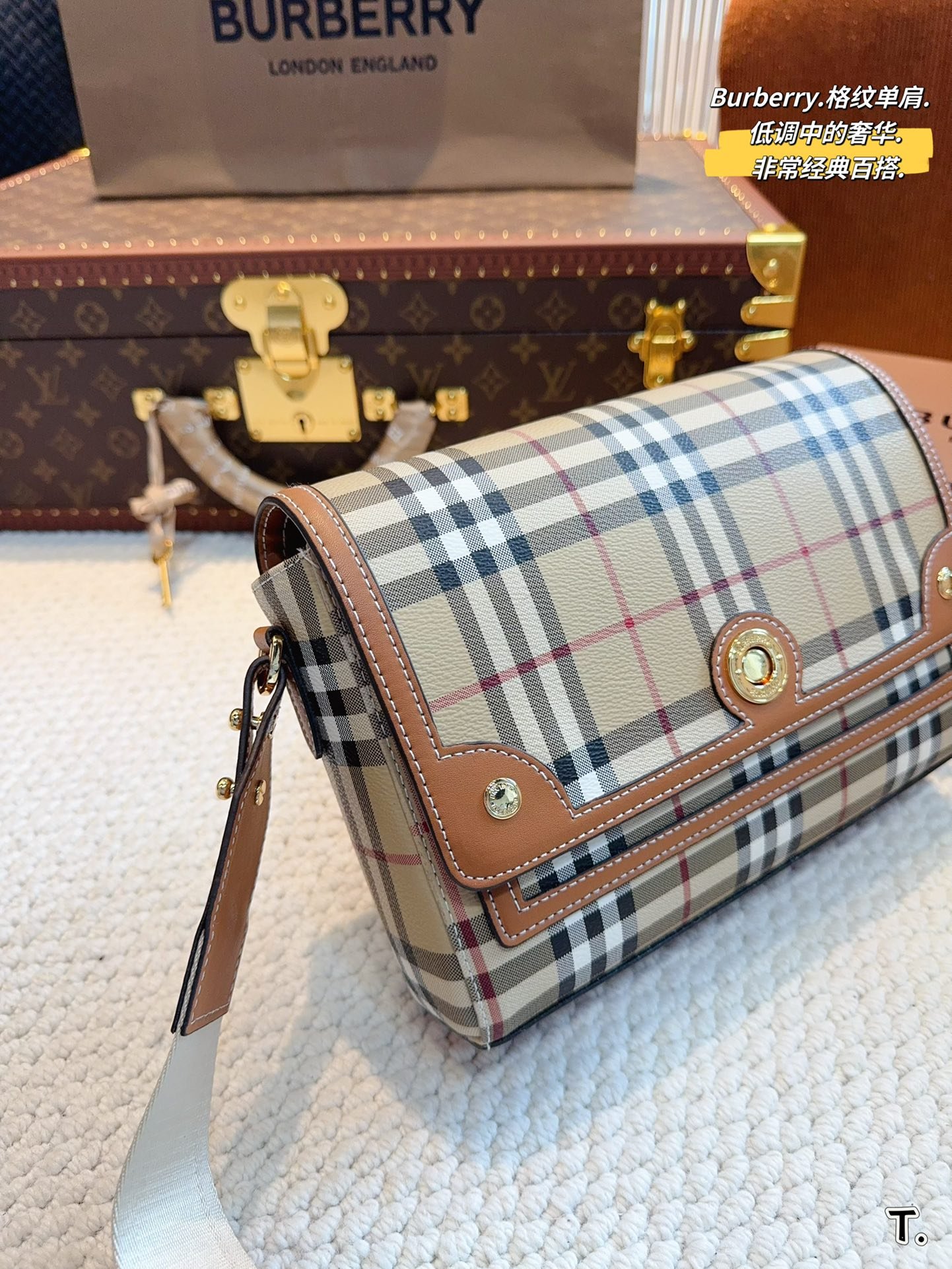 BBR TB Bag Vintage Check - Bag - Image 3