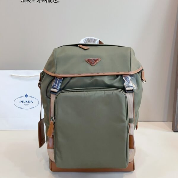 PR V136 Backpack Green Nylon - Bag
