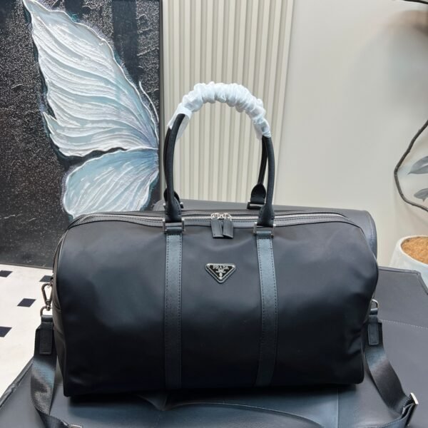 PR Re-Nylon Duffle Bag Black Nylon - Bag