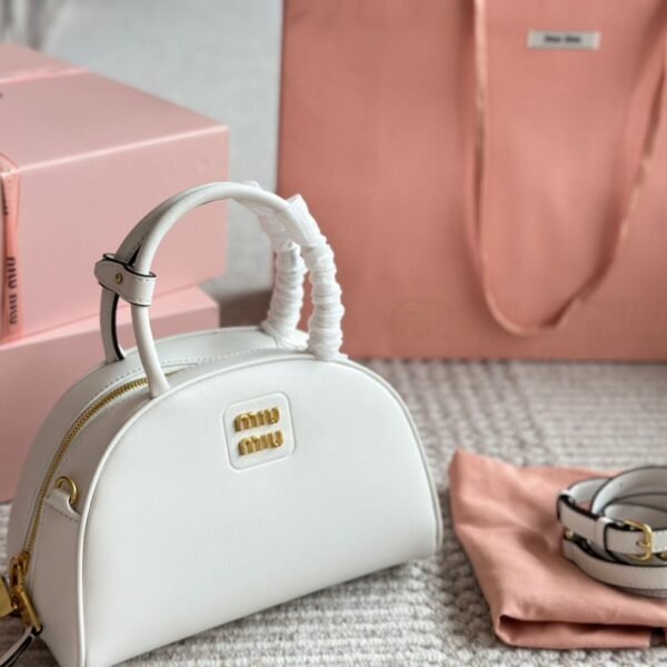 MIU Arcadie White Leather - Bag
