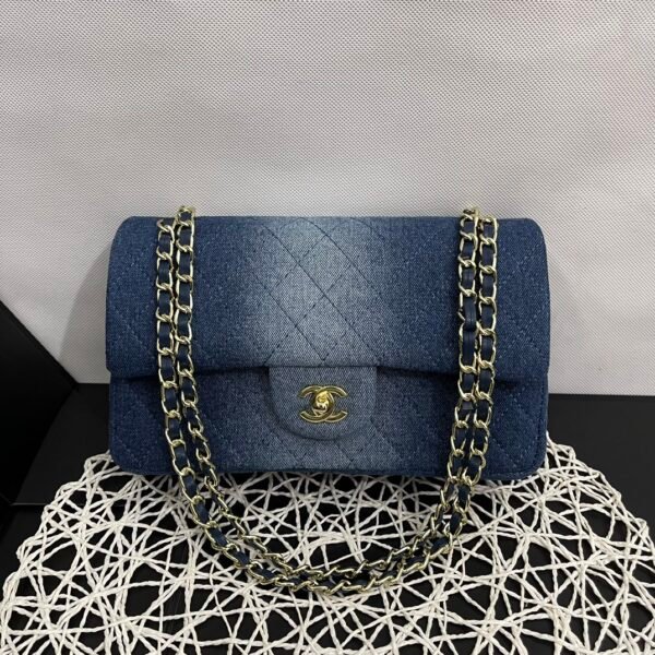 CC Classic Flap Medium Denim - Bag