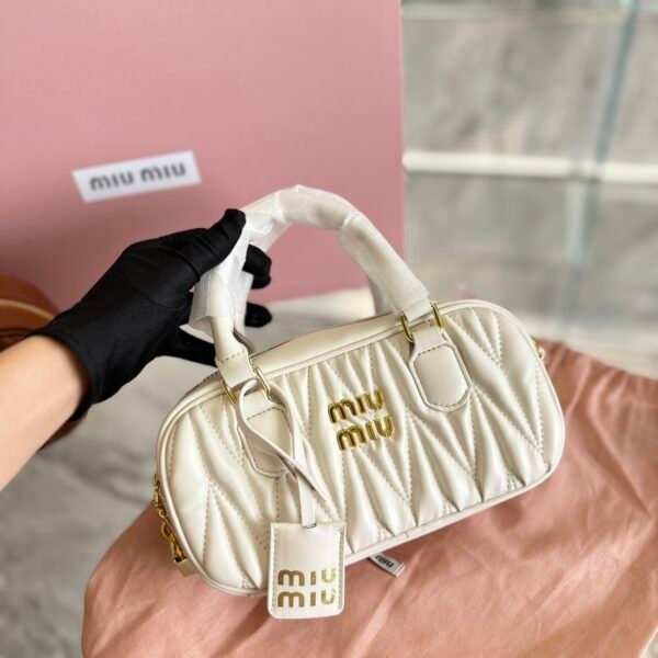 MIU Matelassé Bowling Bag - Bag