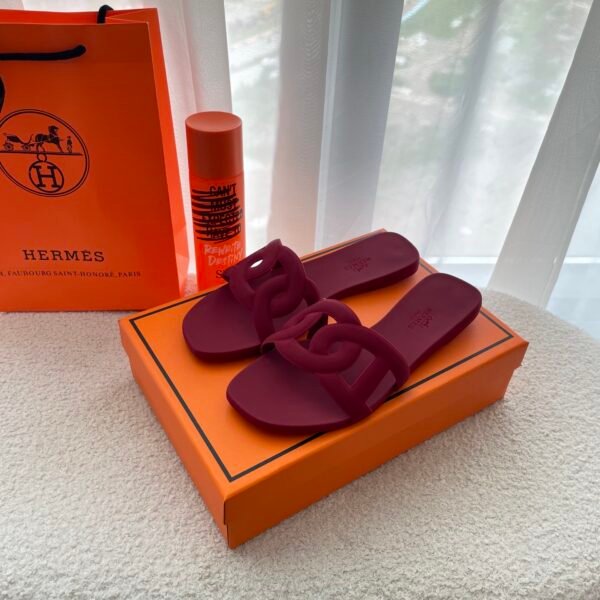 HM Oran Sandals Pink Rubber - Slides