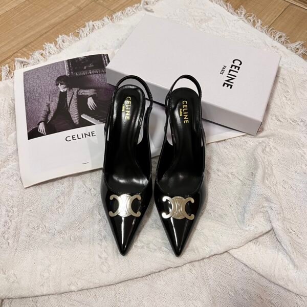 ```CEL Triomphe Slingback Pumps - Heels```