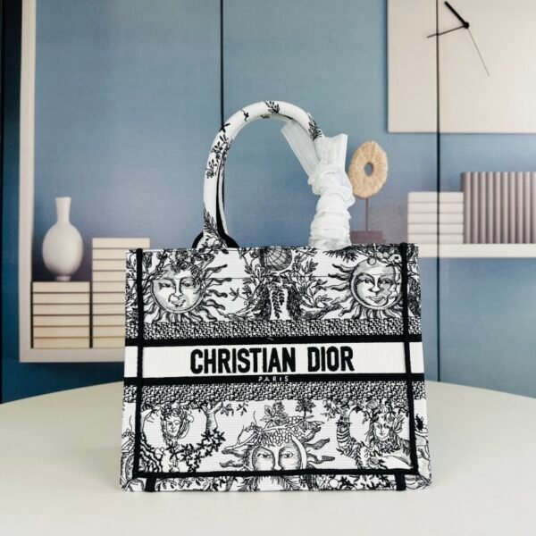 CD Book Tote Small Toile de Jouy - Bag