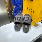 FD FD Furry Slippers – Slide