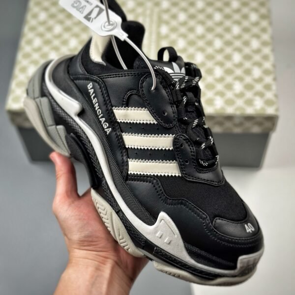 BAL Triple S x AD 42 Black/White - Sneakers