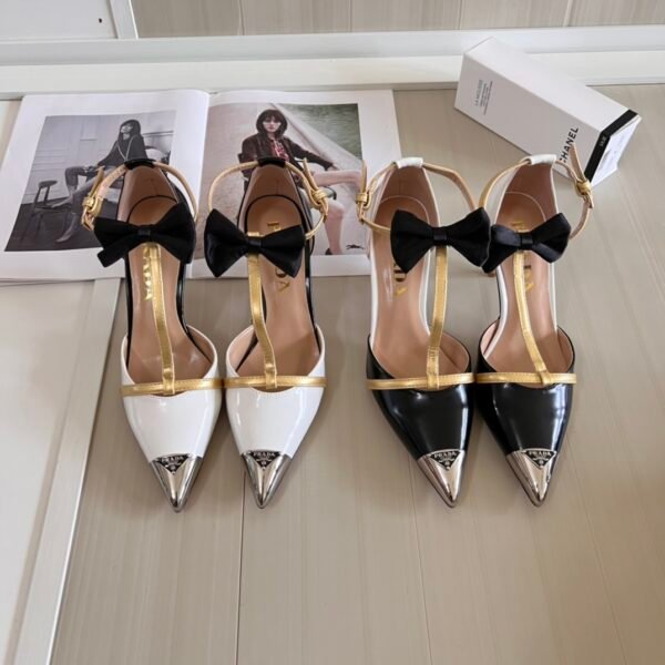 PR Bow T-Strap Pumps - Heels
