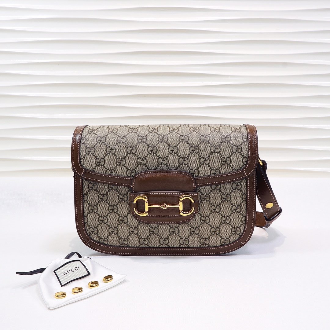 GG Horsebit 1955 GG Supreme Canvas - Bag - Image 2