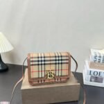 BBR TB Bag Vintage Check – Borsa – Rosso