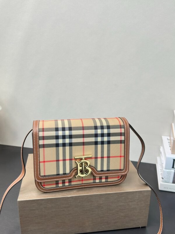 BBR TB Bag Vintage Check – Sac – Rouge