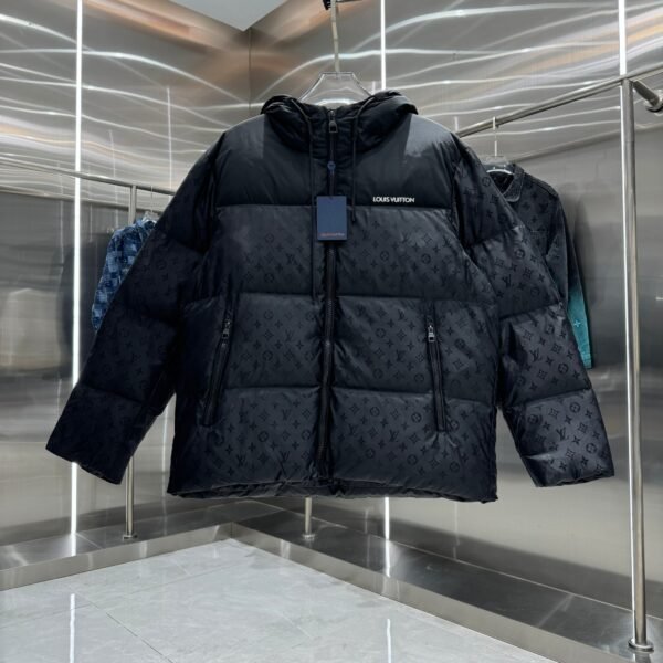LV Monogram Jacquard Down Jacket - Jacket