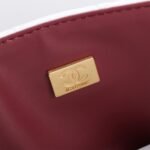 CC Classic Flap Mini Top Handle White Leather – Borsa