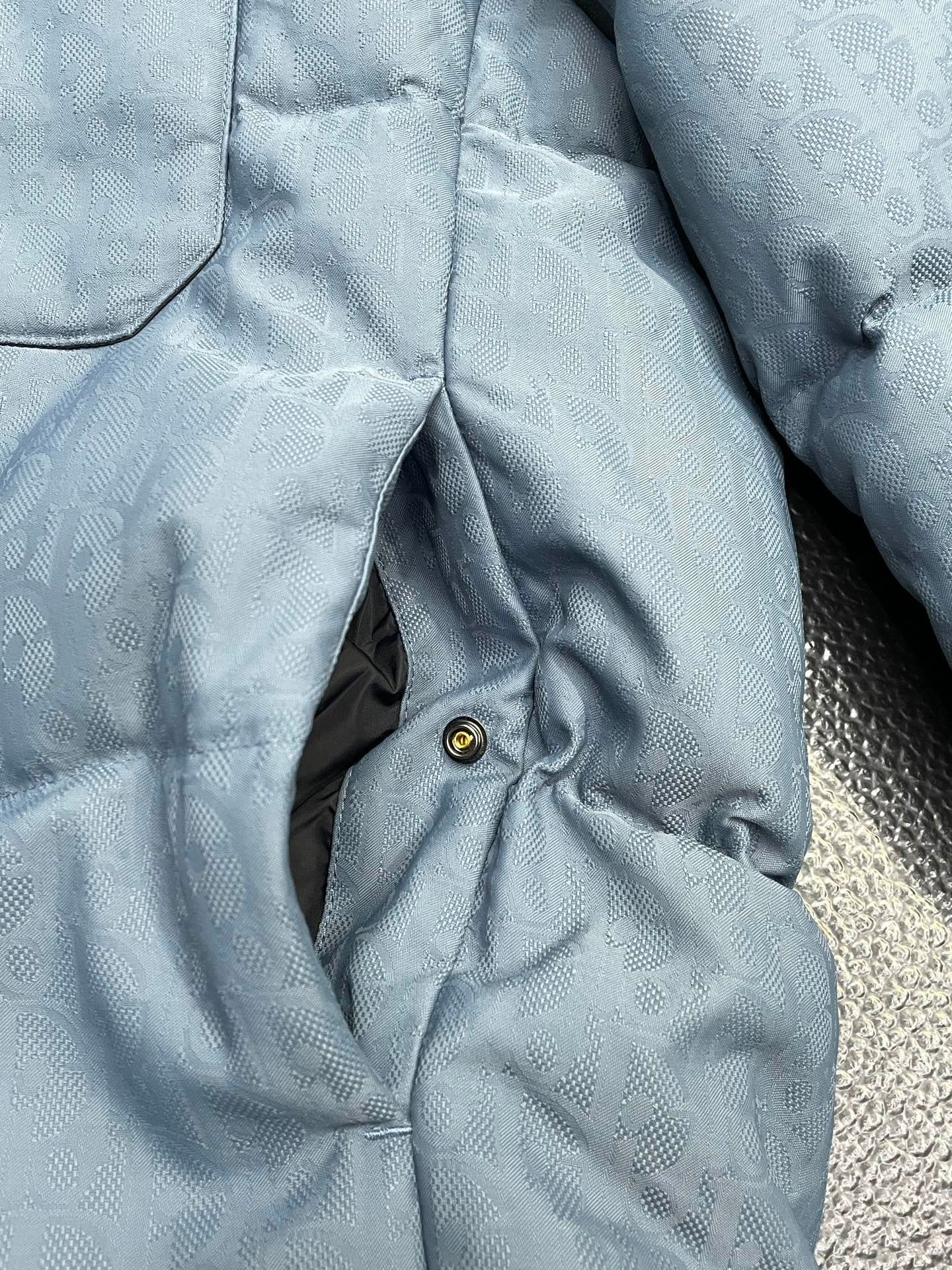 PR Re-Nylon Puffer Jacket 46 Blue/Black - Jacket - Image 7