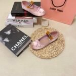 MIU Bow Ballet Flats – Shoes