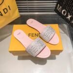 FD Colibri Rhinestone Slides – Slide – Nero
