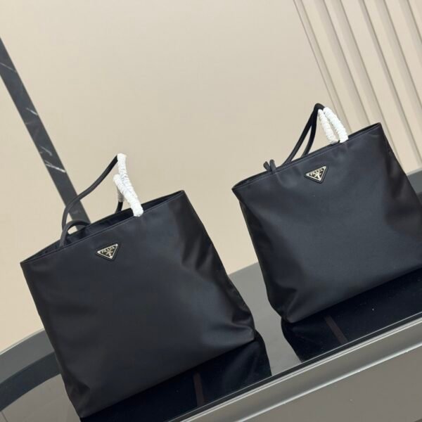 PR Re-Nylon Tote Black Nylon - Bag