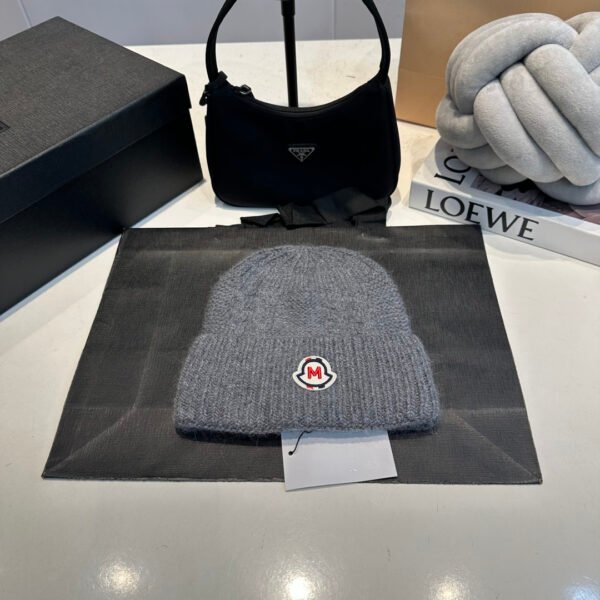 MCL Logo Beanie Grey Wool - Hat