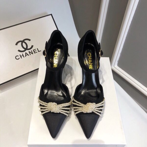 CC Pearl Embellished Pumps - Heels
