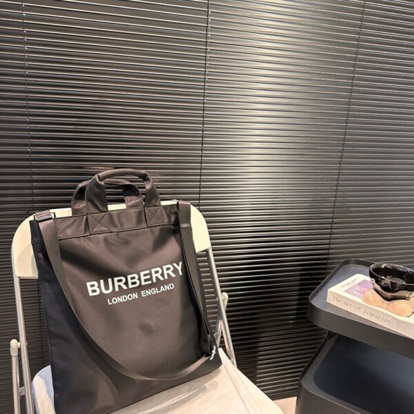 BBR Logo Print ECONYL® Tote Black - Bag