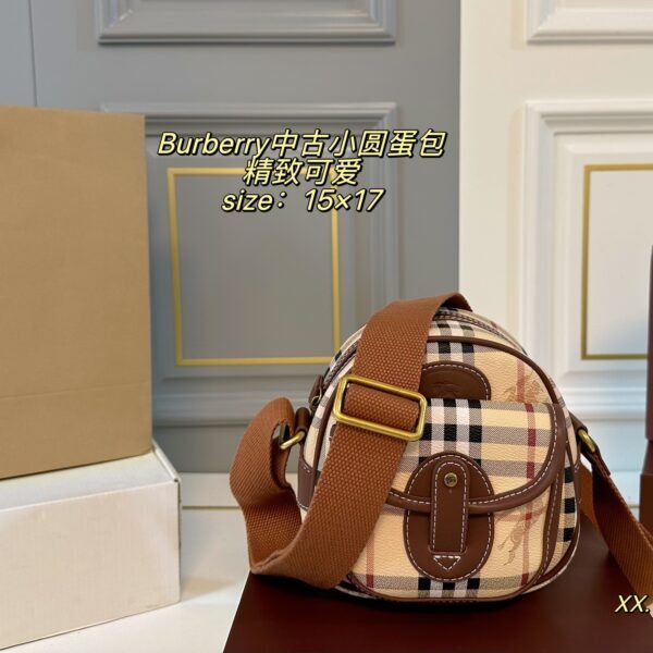 BBR Vintage Check Mini Round - Bag