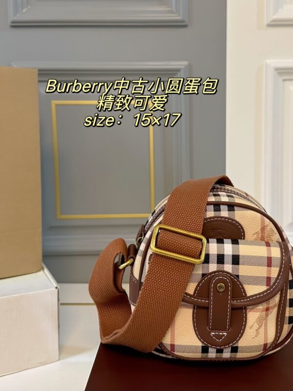 BBR Vintage Check Mini Round – Bag
