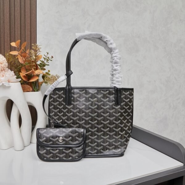 GYD Anjou Mini Black Monogram - Bag