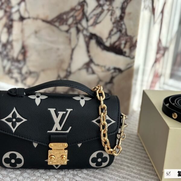 LV Pochette Métis Monogram Empreinte Black - Bag