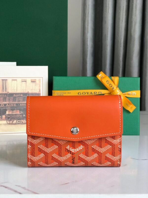 GYD Saint-Sulpice Orange GYDine Canvas – Portemonnaie