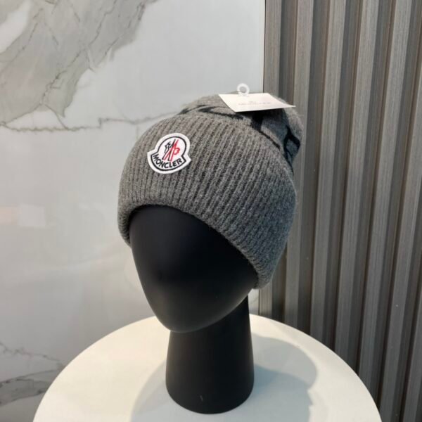 MCL Logo Beanie Grey Wool - Hat