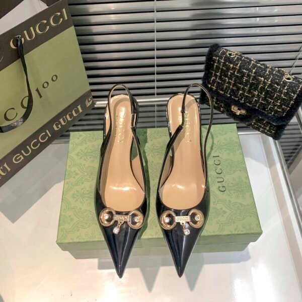 GG Slingback Pump with Horsebit - Heels