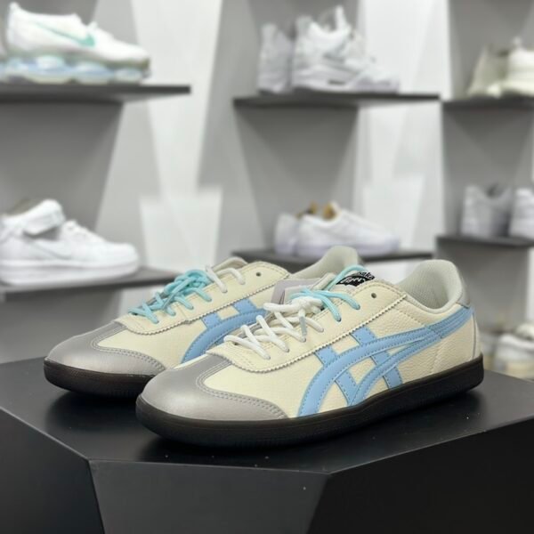 NK Mexico 66 Cream/Blue - Sneakers