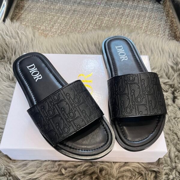 CD Oblique Slides Black - Slides