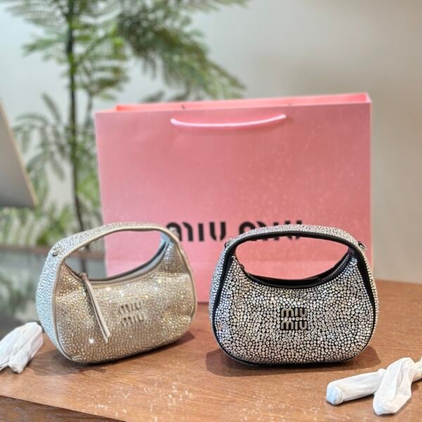MIU Crystal Mini Bag Crystal - Bag