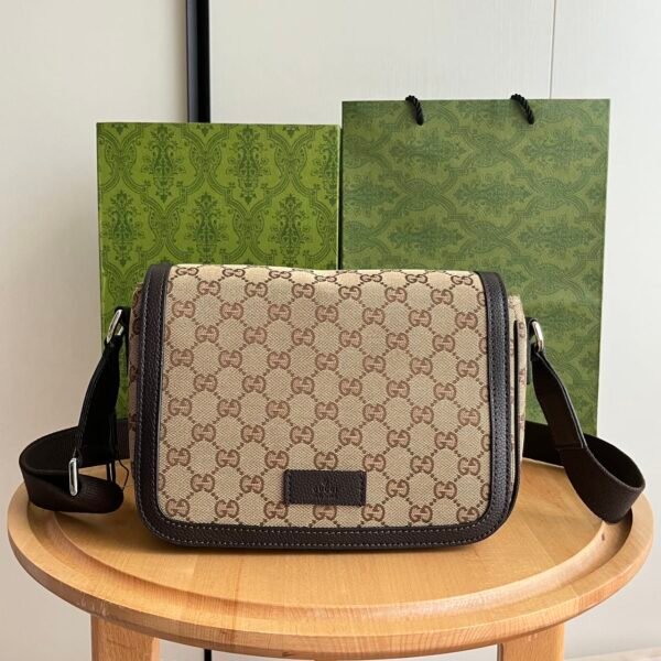 GG Messenger Bag Beige GG Supreme Canvas - Bag