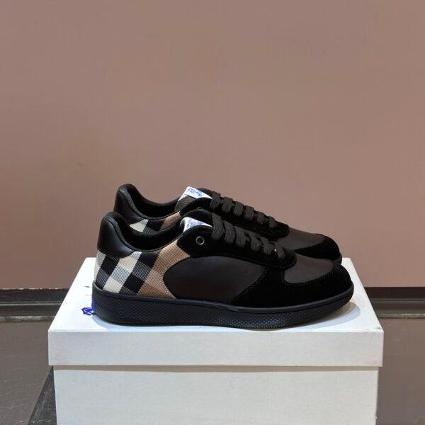 BBR Ronnie Low-Top Sneakers Black Check - Sneakers