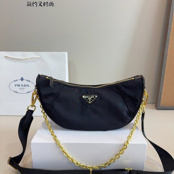 PR Cleo Black Nylon - Bag