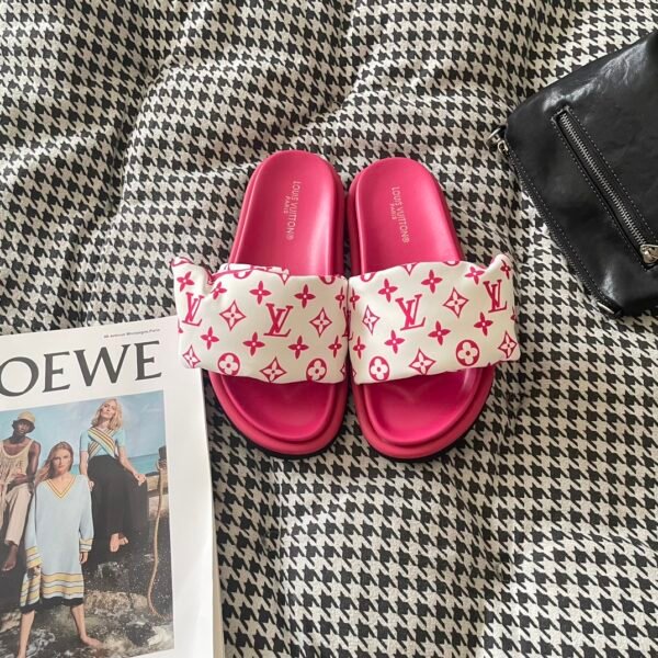 LV Waterfront Pink Monogram - Slides