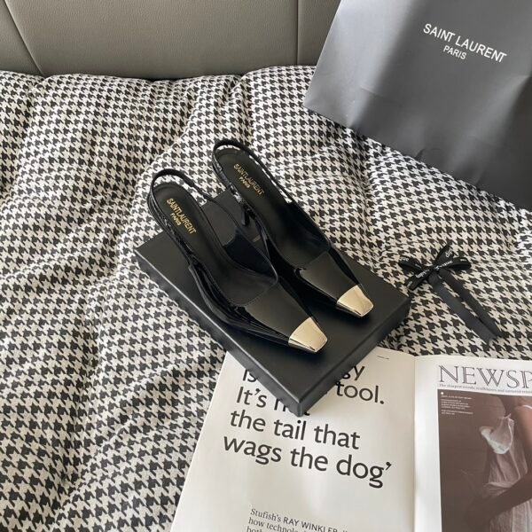 YSL Opyum Slingback Pumps - Heels