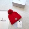 MCL Ribbed Wool Beanie Red - Hat