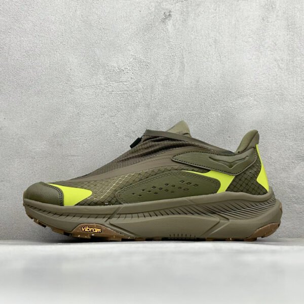 BAL X-Pander Olive/Neon - Sneakers