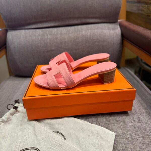 HM Oran Sandals Pink Leather - Sandals