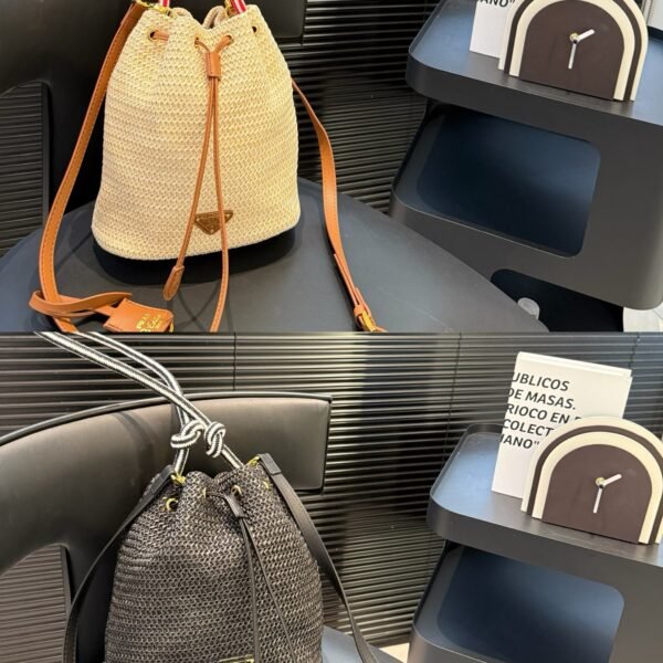 PR Raffia Bucket - Bag
