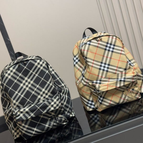 BBR Vintage Check Backpack Beige Check - Backpack