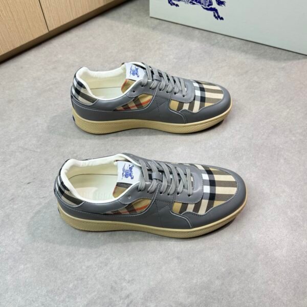 BBR Vintage Check Sneakers Grey/Beige Check - Sneakers